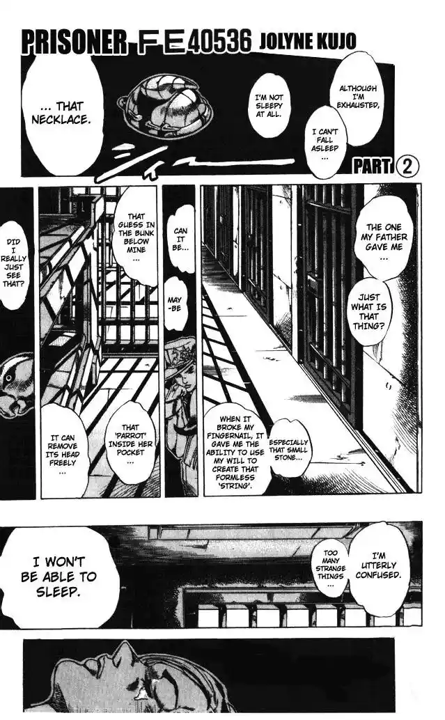 JoJo’s Bizarre Adventure Chapter 599