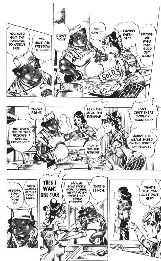 JoJo’s Bizarre Adventure Chapter 599