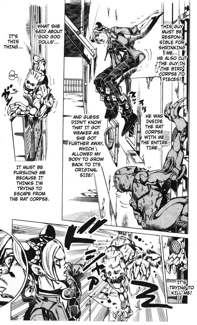 JoJo’s Bizarre Adventure Chapter 602