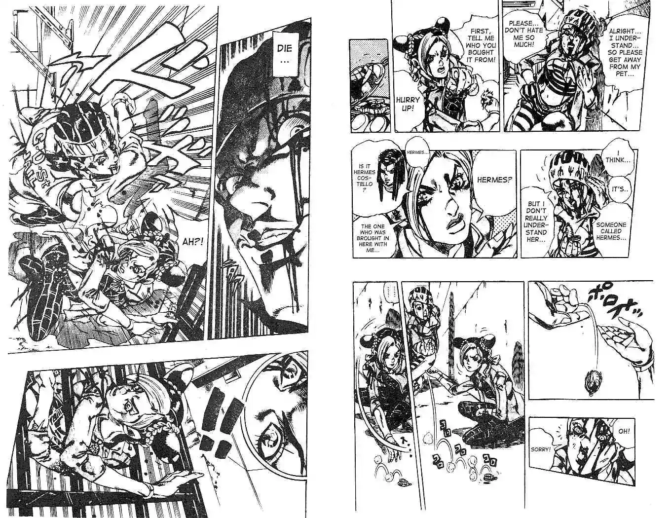 JoJo’s Bizarre Adventure Chapter 603