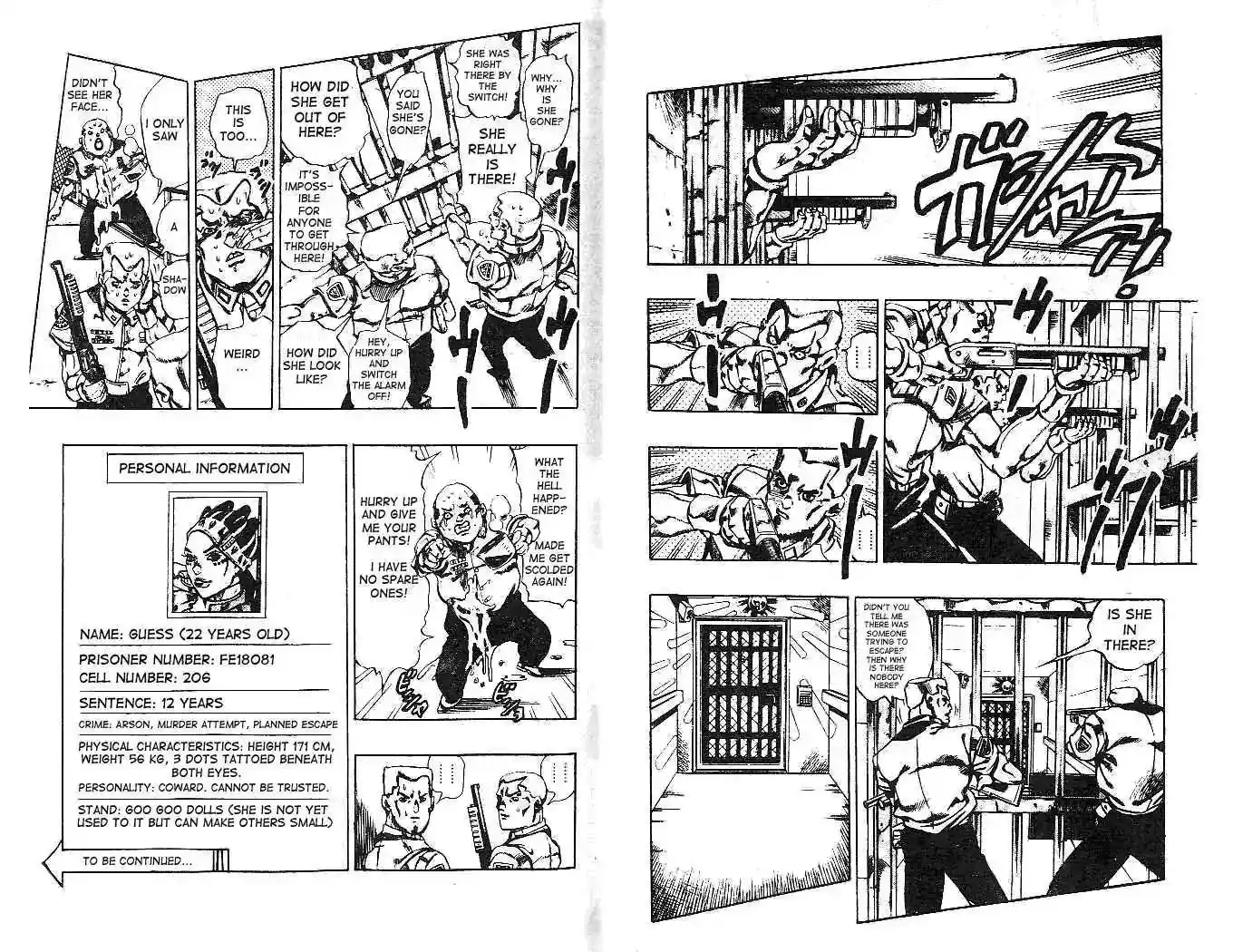 JoJo’s Bizarre Adventure Chapter 603