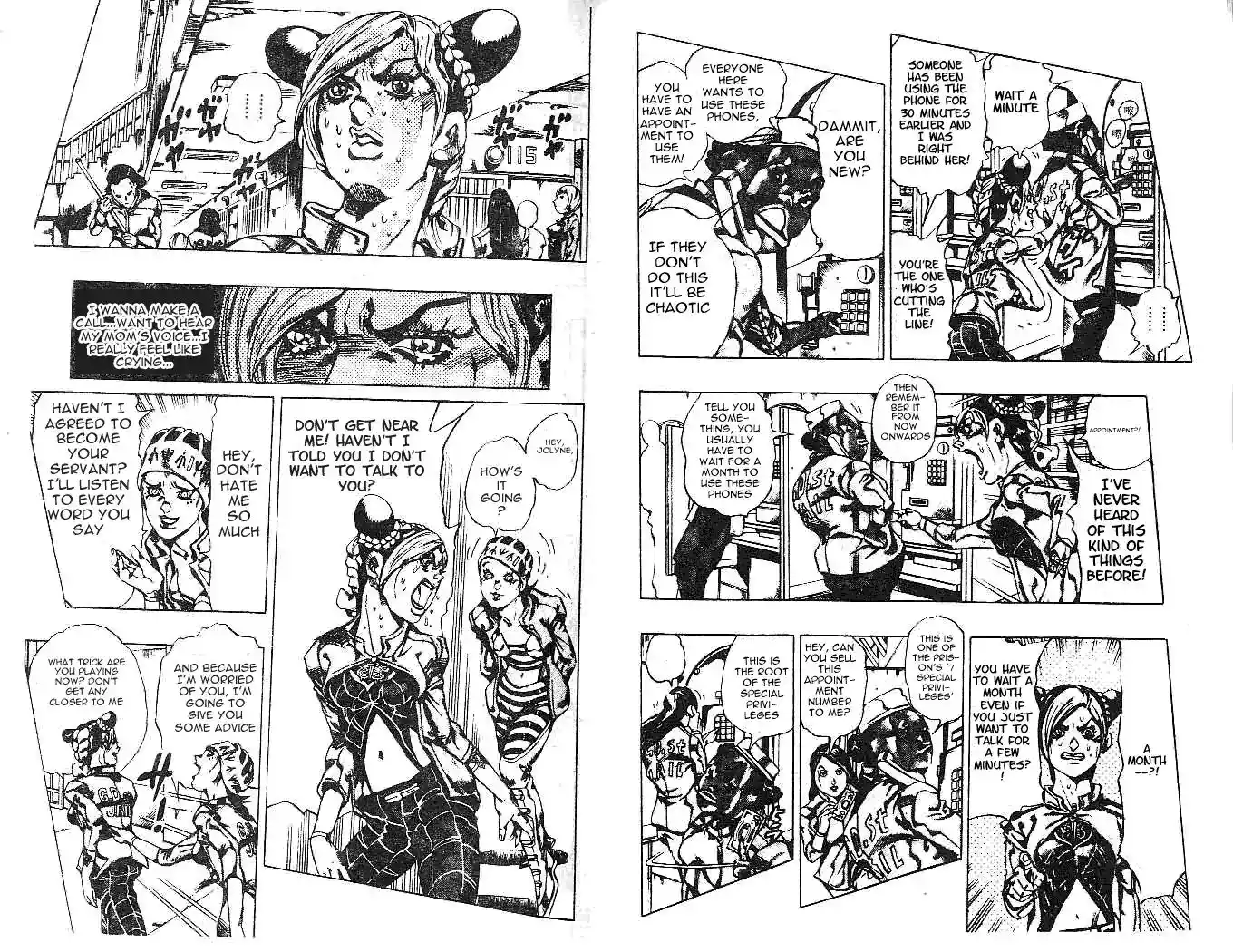 JoJo’s Bizarre Adventure Chapter 604