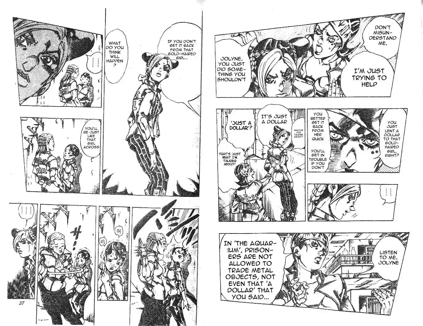 JoJo’s Bizarre Adventure Chapter 604