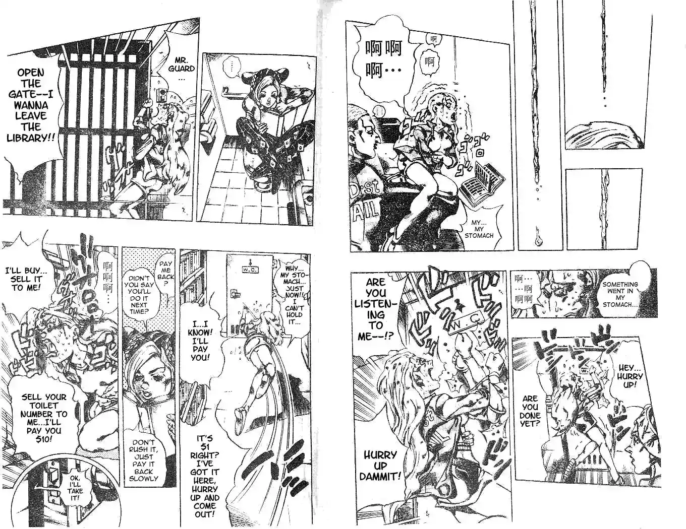 JoJo’s Bizarre Adventure Chapter 604