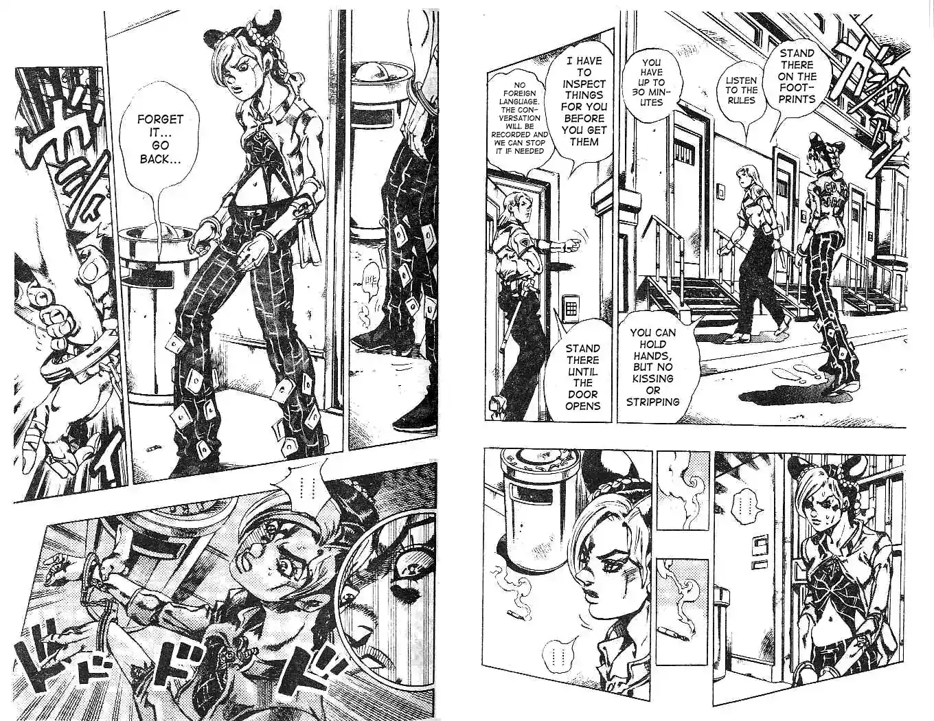 JoJo’s Bizarre Adventure Chapter 605
