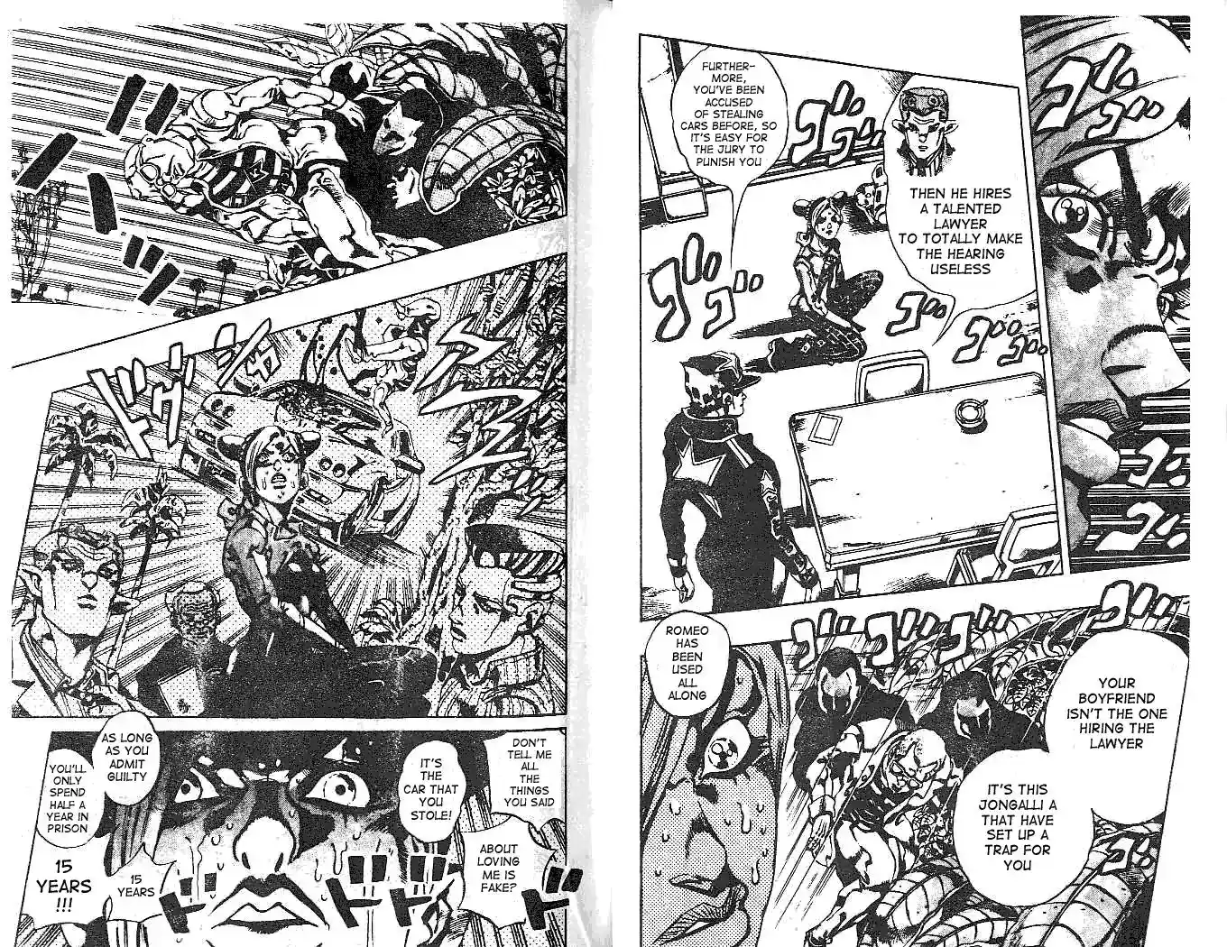 JoJo’s Bizarre Adventure Chapter 606