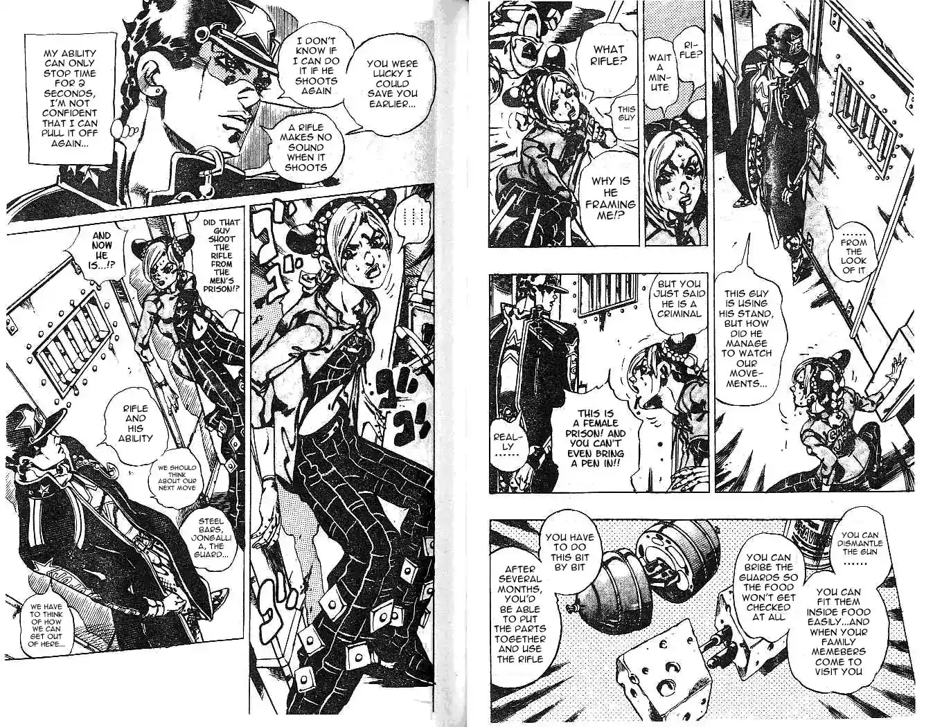 JoJo’s Bizarre Adventure Chapter 607