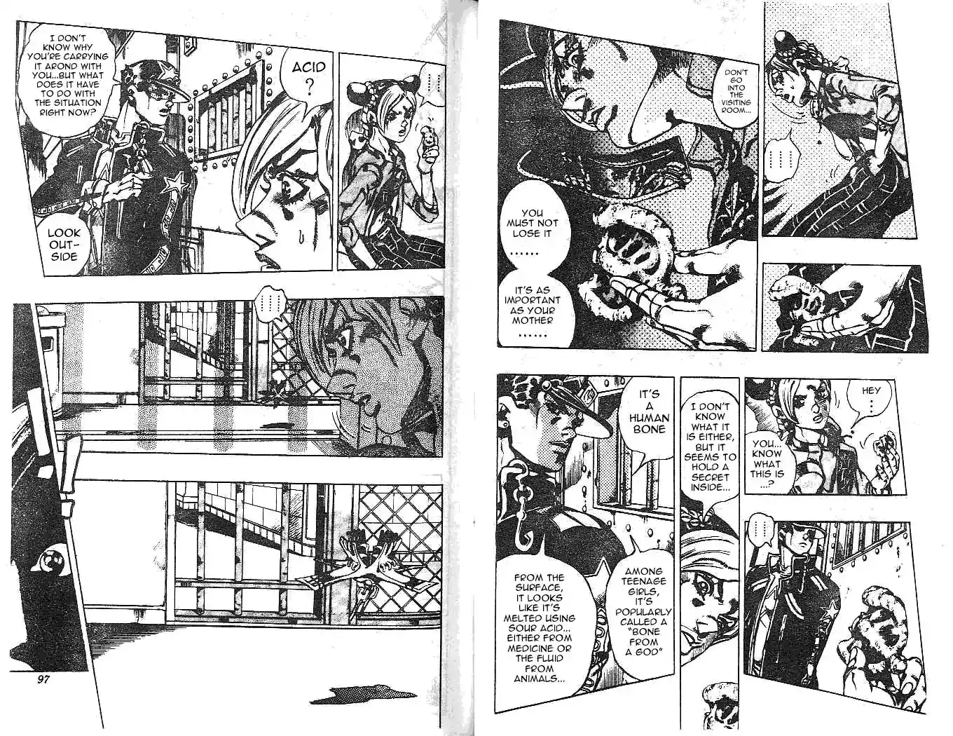 JoJo’s Bizarre Adventure Chapter 607