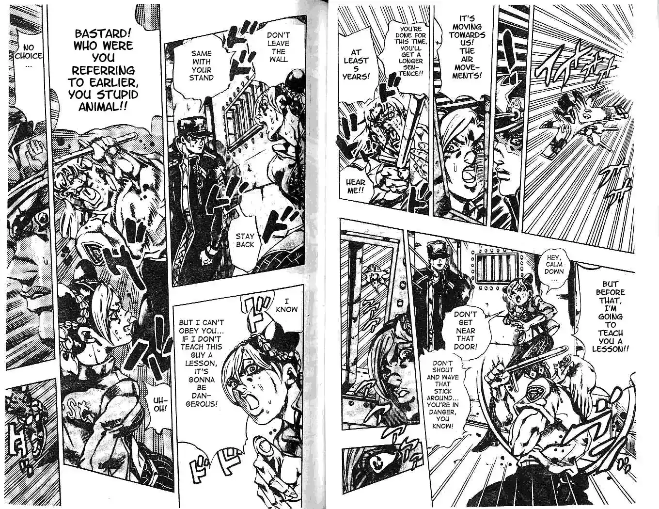 JoJo’s Bizarre Adventure Chapter 607