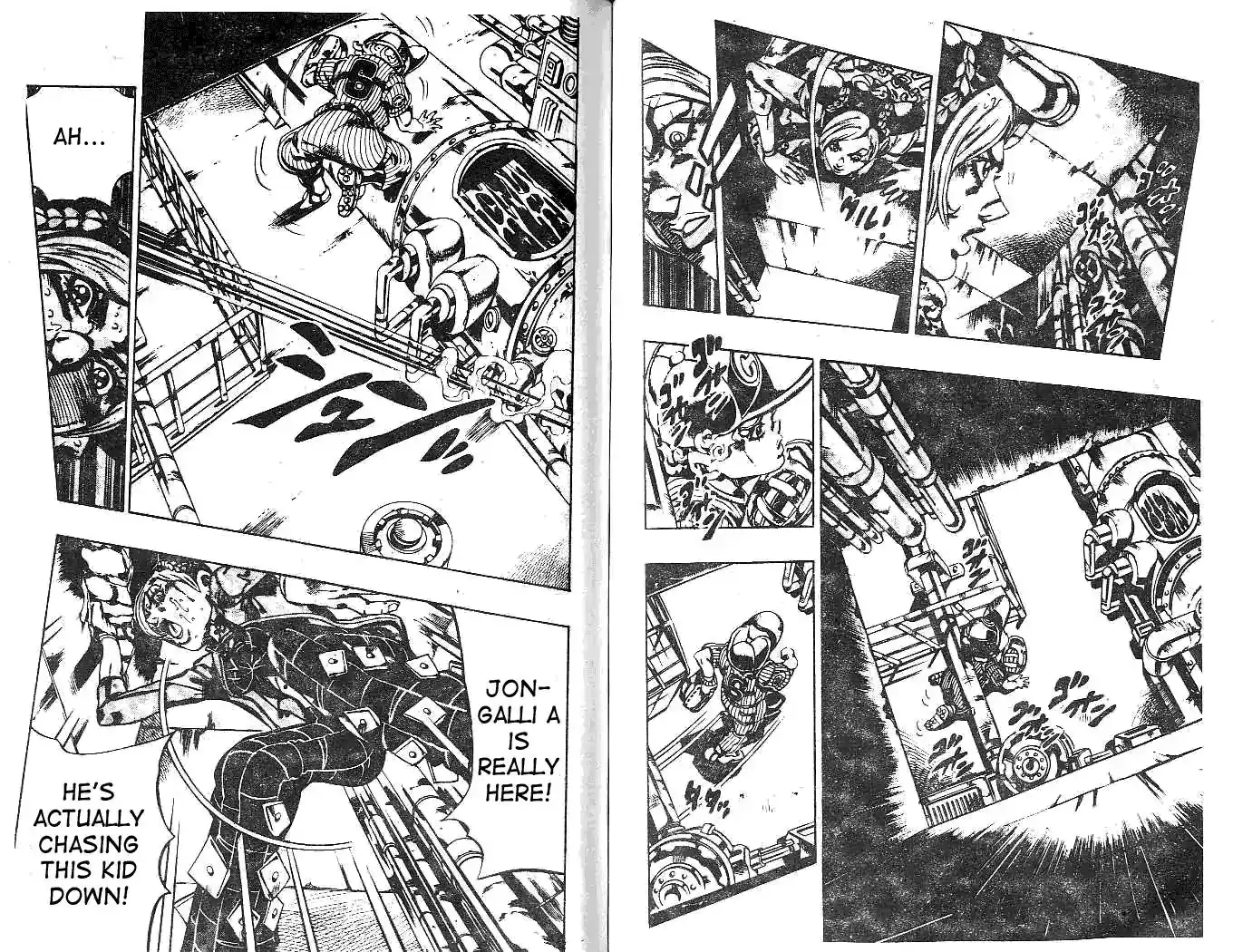 JoJo’s Bizarre Adventure Chapter 609