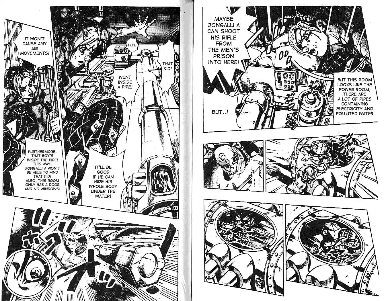 JoJo’s Bizarre Adventure Chapter 609