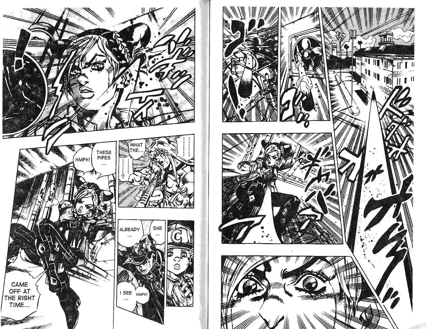 JoJo’s Bizarre Adventure Chapter 609