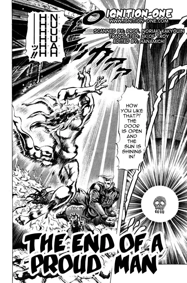 JoJo’s Bizarre Adventure Chapter 61