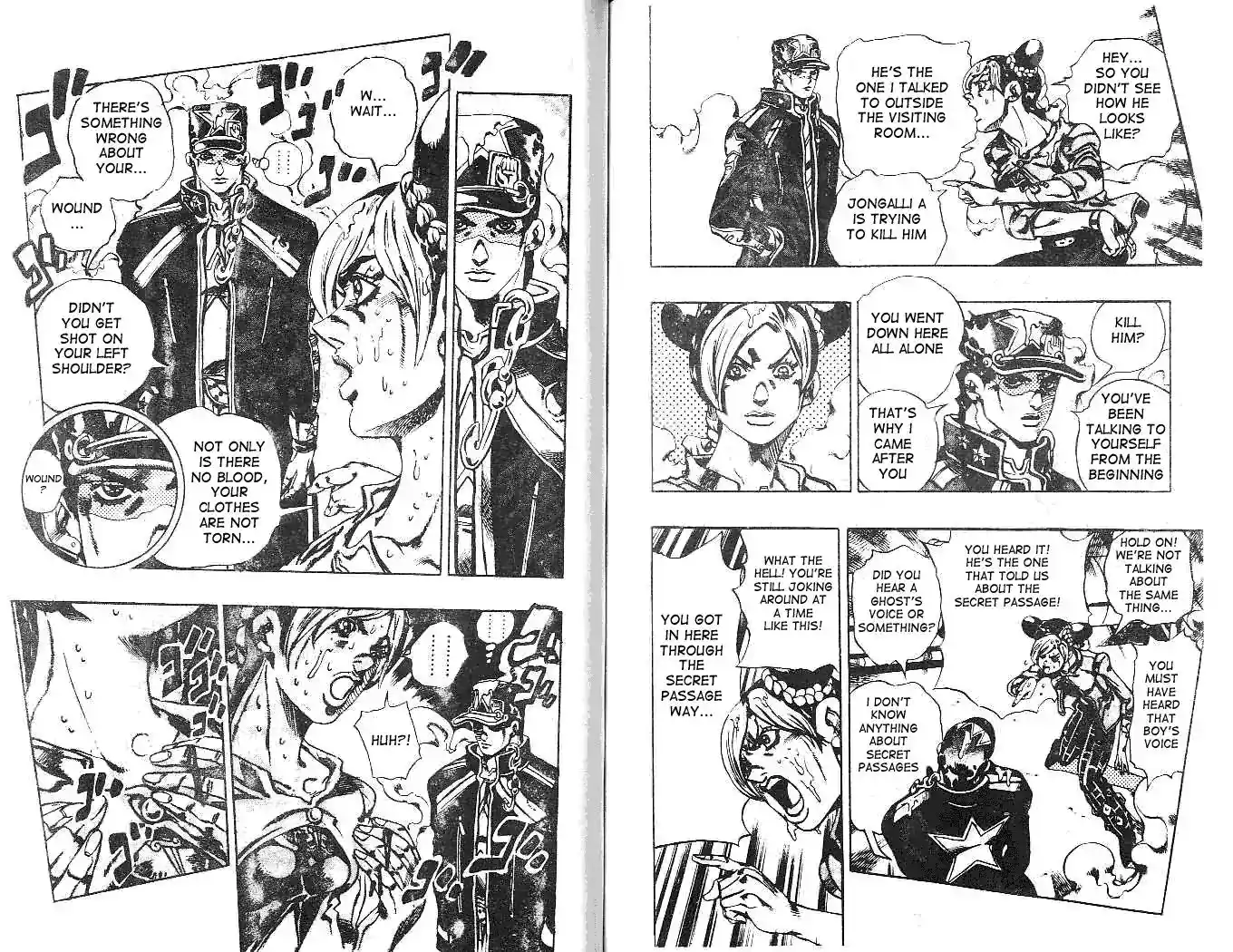 JoJo’s Bizarre Adventure Chapter 610