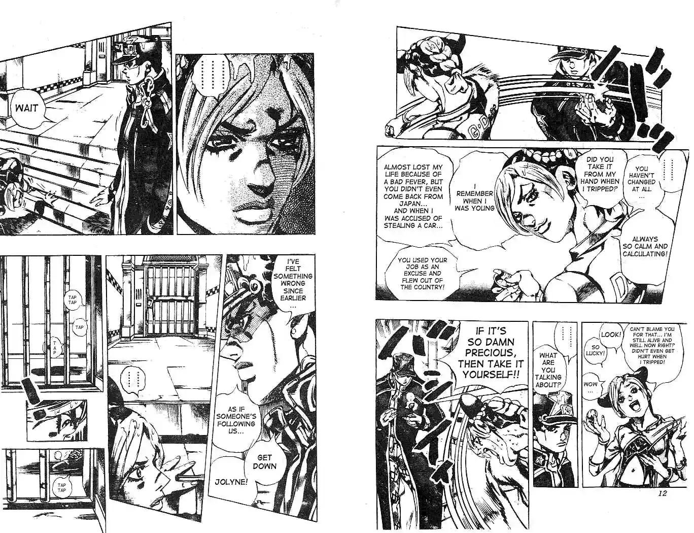 JoJo’s Bizarre Adventure Chapter 612