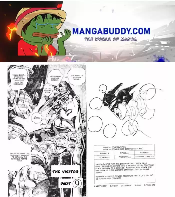 Jojo's Bizarre Adventure Chapter 613