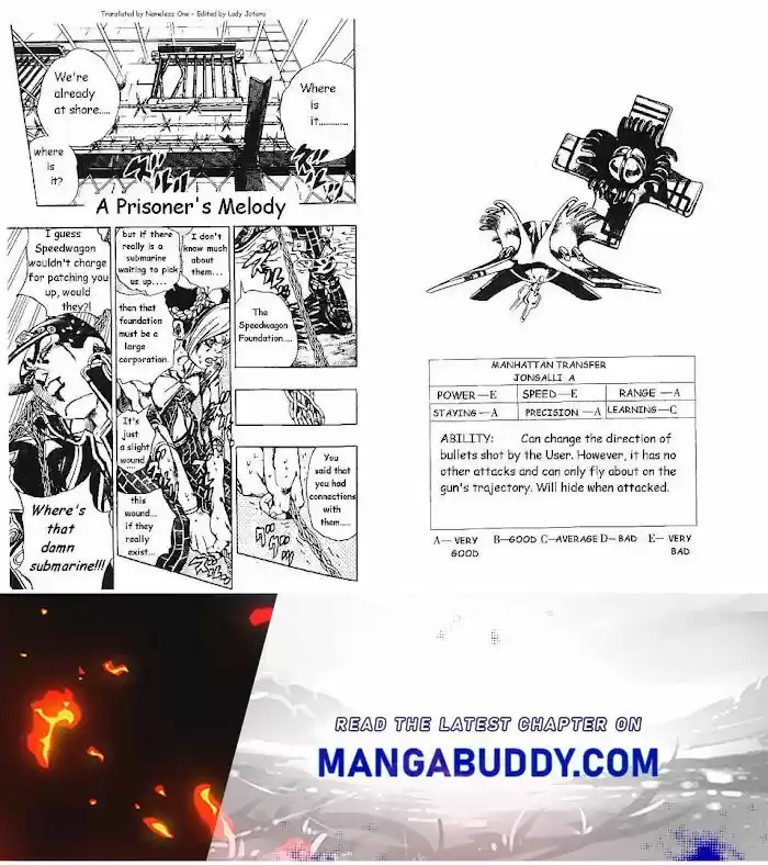 Jojo's Bizarre Adventure Chapter 613