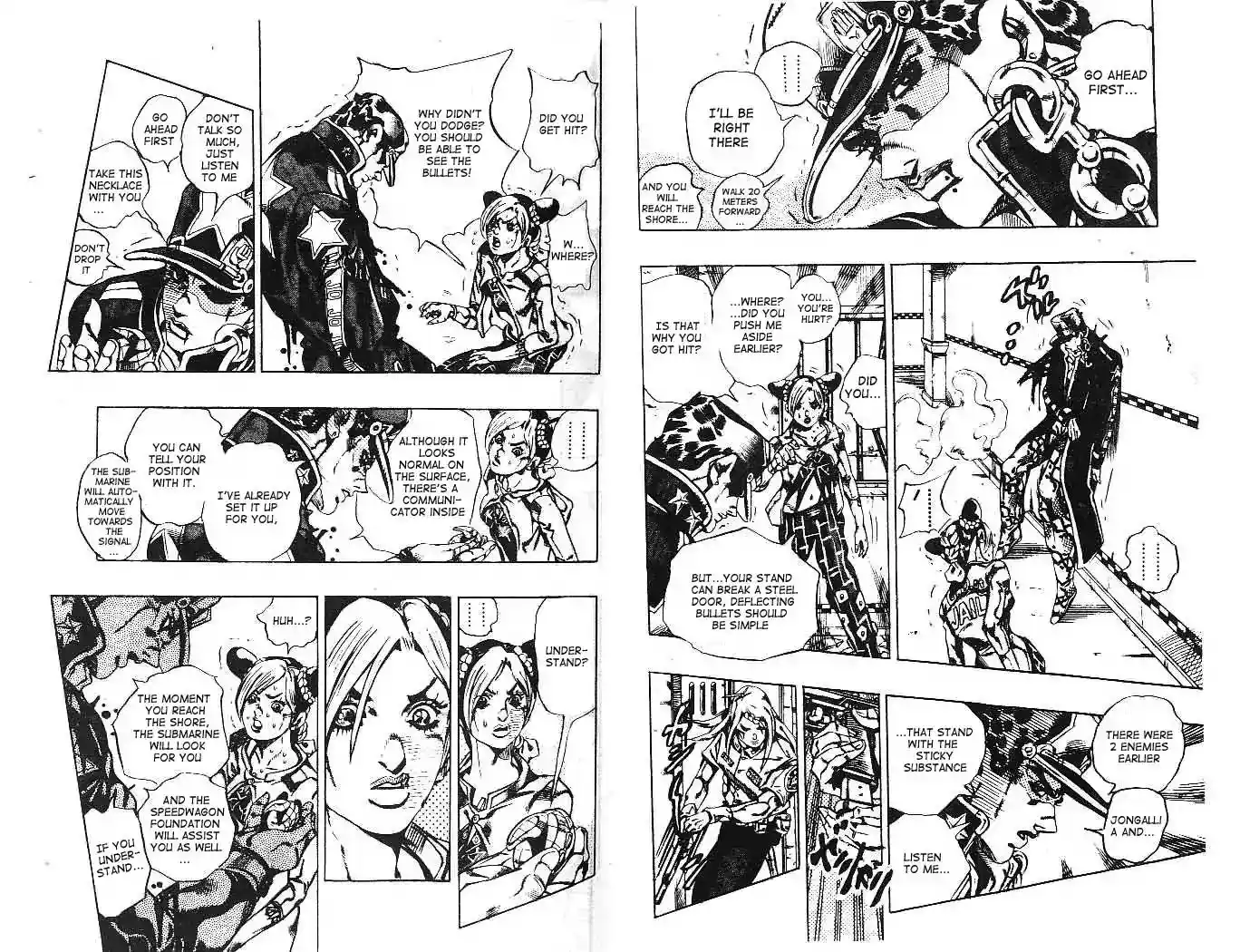 JoJo’s Bizarre Adventure Chapter 613
