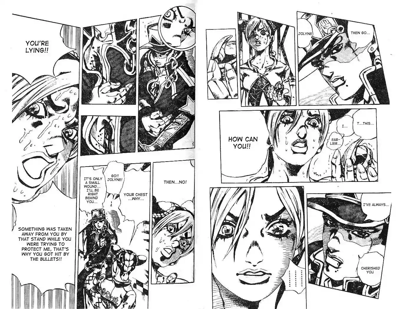 JoJo’s Bizarre Adventure Chapter 613