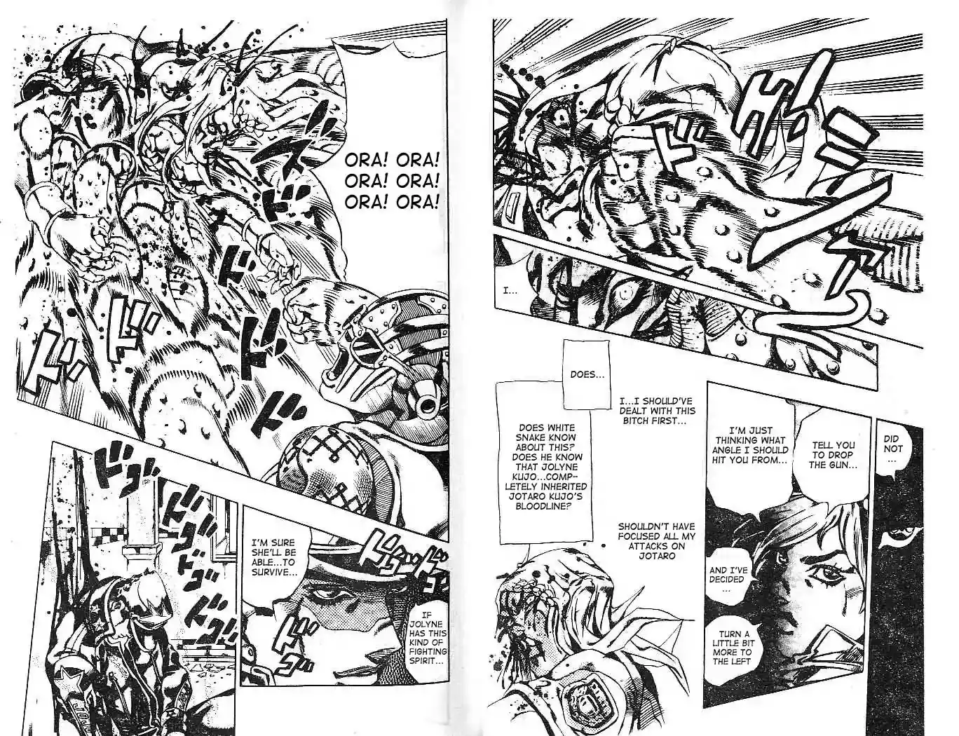 JoJo’s Bizarre Adventure Chapter 613