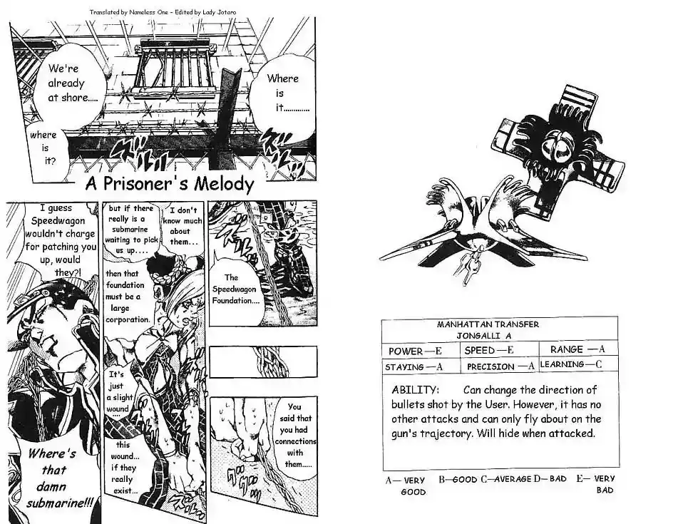 JoJo’s Bizarre Adventure Chapter 613