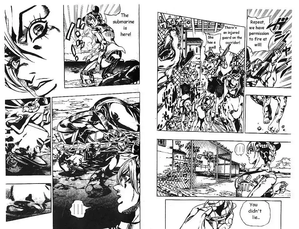 JoJo’s Bizarre Adventure Chapter 614