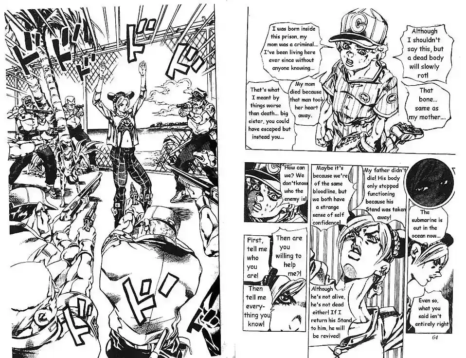 JoJo’s Bizarre Adventure Chapter 614