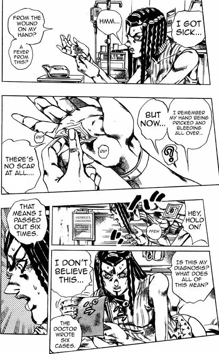 Jojo's Bizarre Adventure Chapter 615
