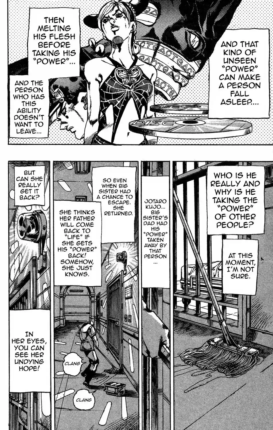 JoJo’s Bizarre Adventure Chapter 615