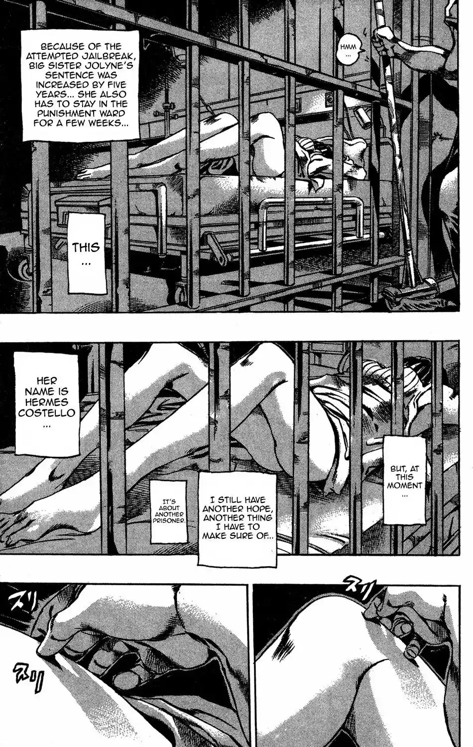 JoJo’s Bizarre Adventure Chapter 615