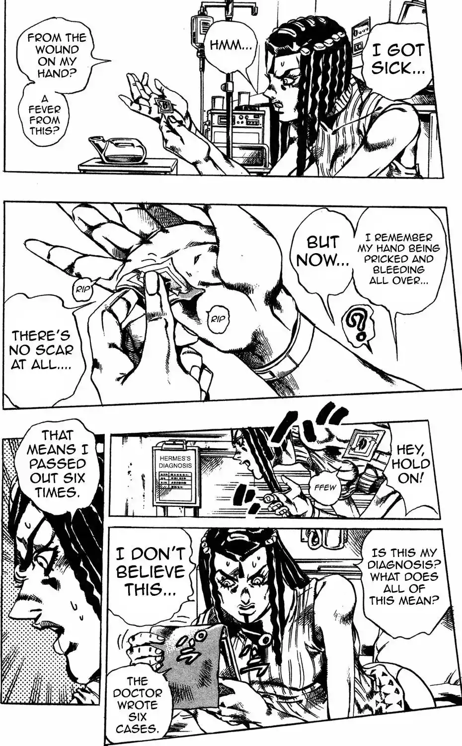 JoJo’s Bizarre Adventure Chapter 615