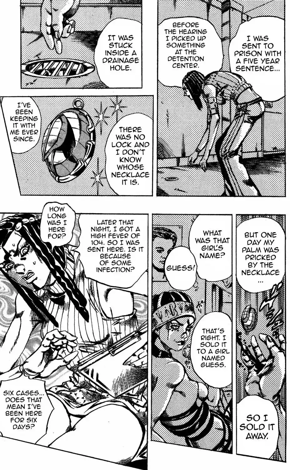 JoJo’s Bizarre Adventure Chapter 615