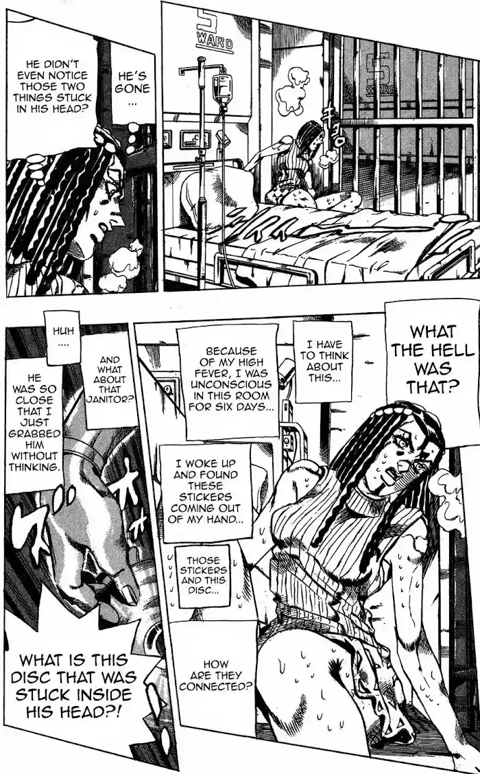 Jojo's Bizarre Adventure Chapter 616
