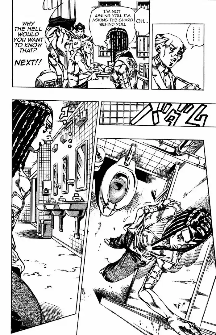 Jojo's Bizarre Adventure Chapter 616