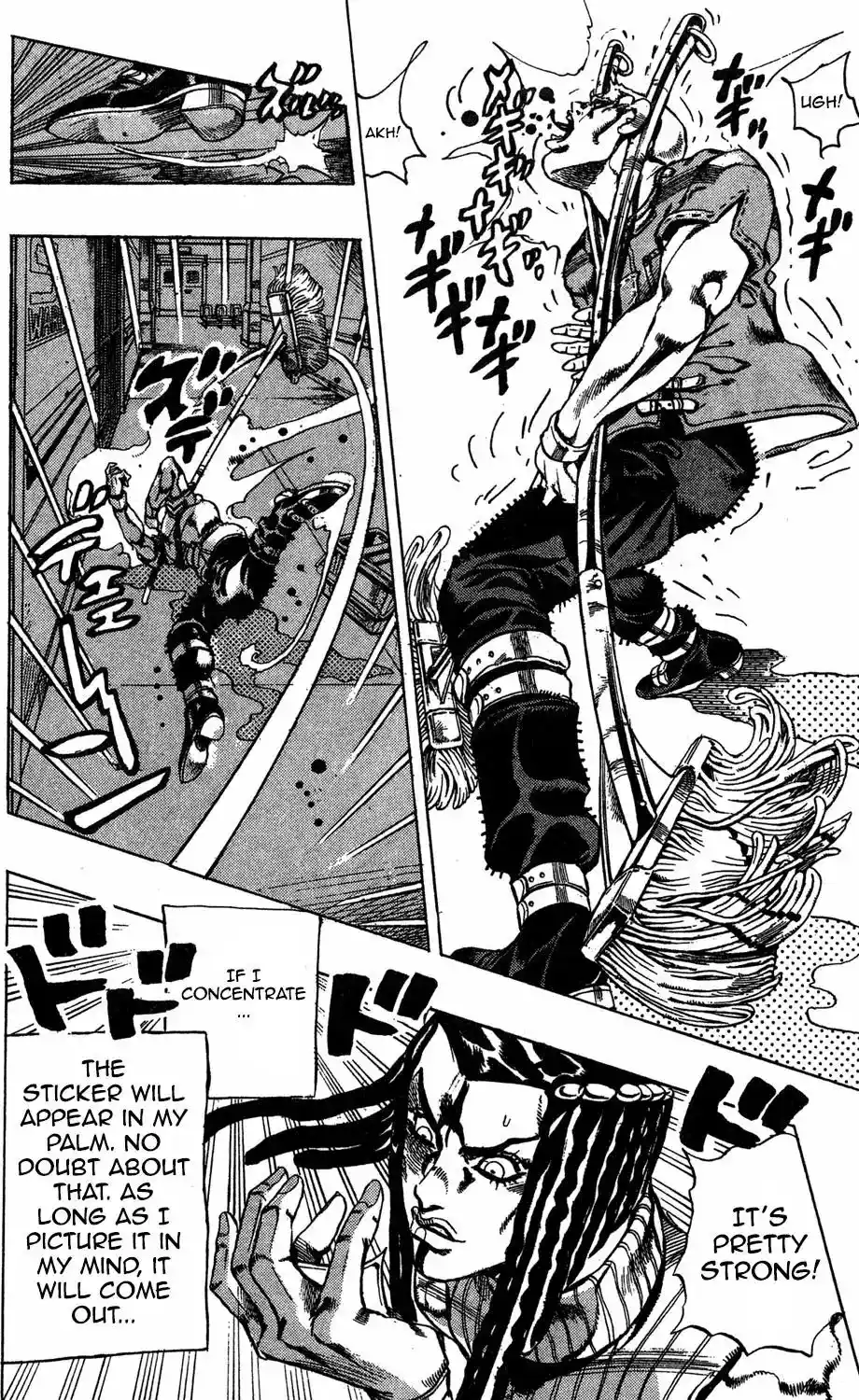 JoJo’s Bizarre Adventure Chapter 616