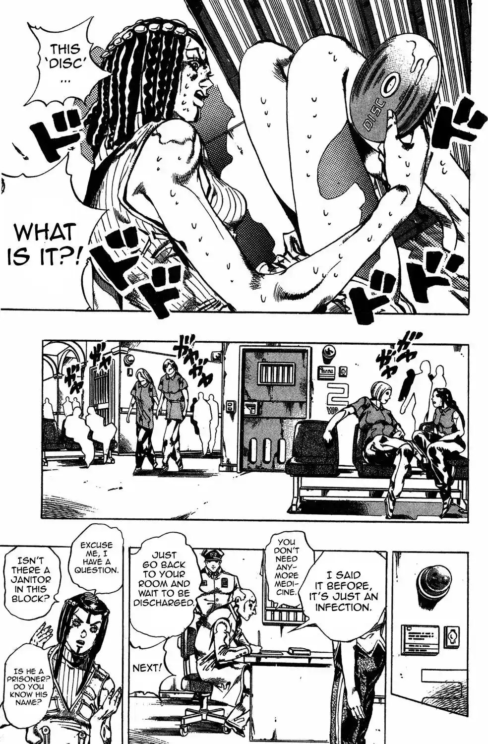 JoJo’s Bizarre Adventure Chapter 616