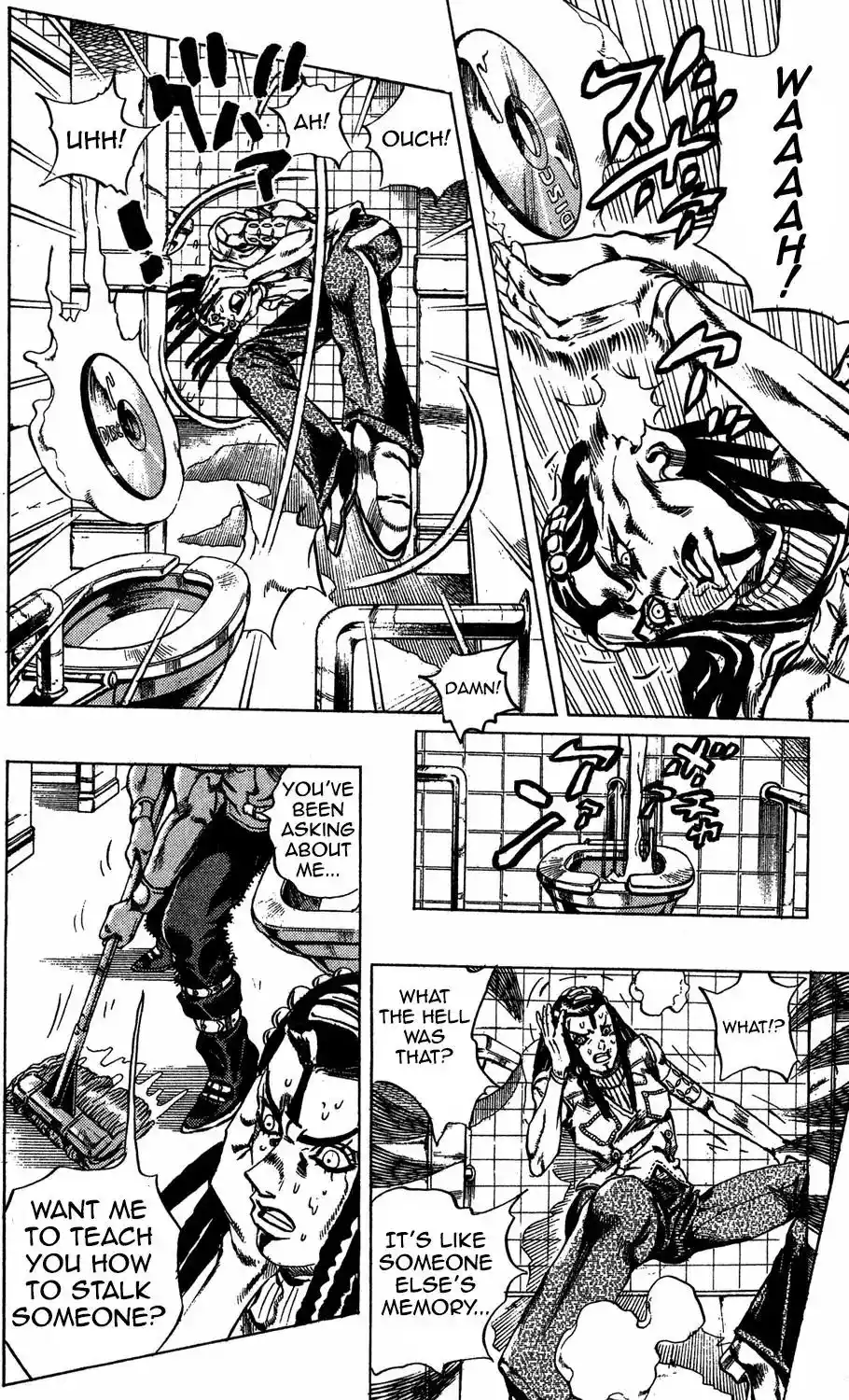 JoJo’s Bizarre Adventure Chapter 616