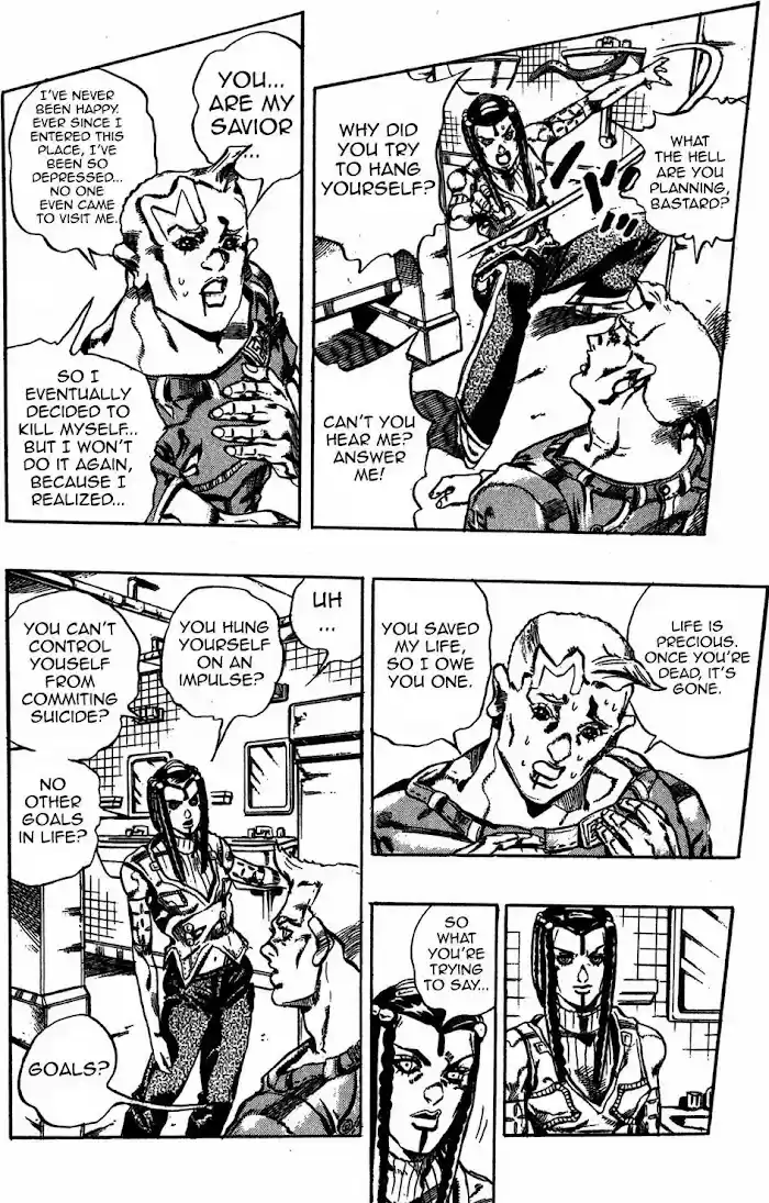 Jojo's Bizarre Adventure Chapter 617