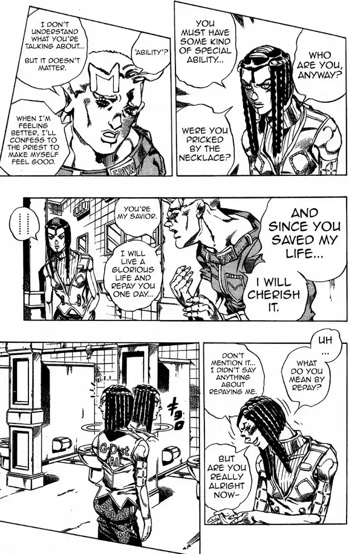 Jojo's Bizarre Adventure Chapter 617