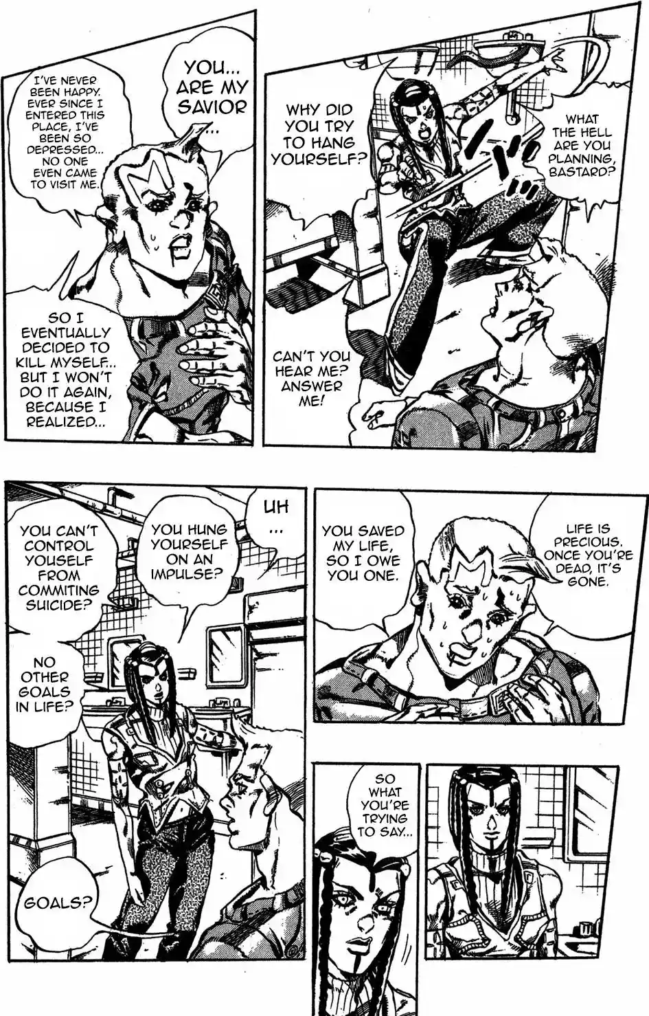 JoJo’s Bizarre Adventure Chapter 617