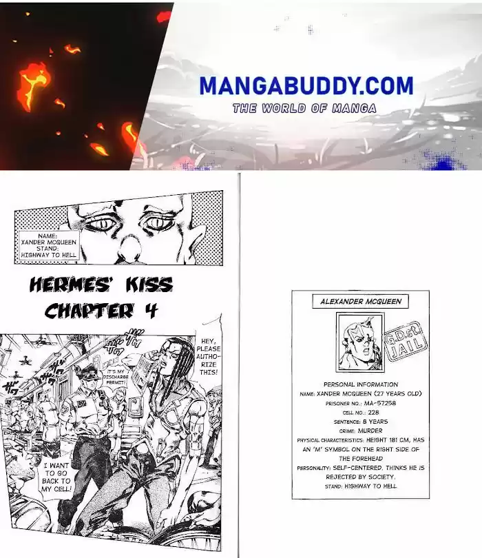 Jojo's Bizarre Adventure Chapter 618