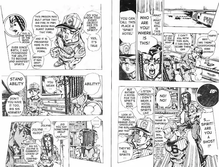 Jojo's Bizarre Adventure Chapter 618