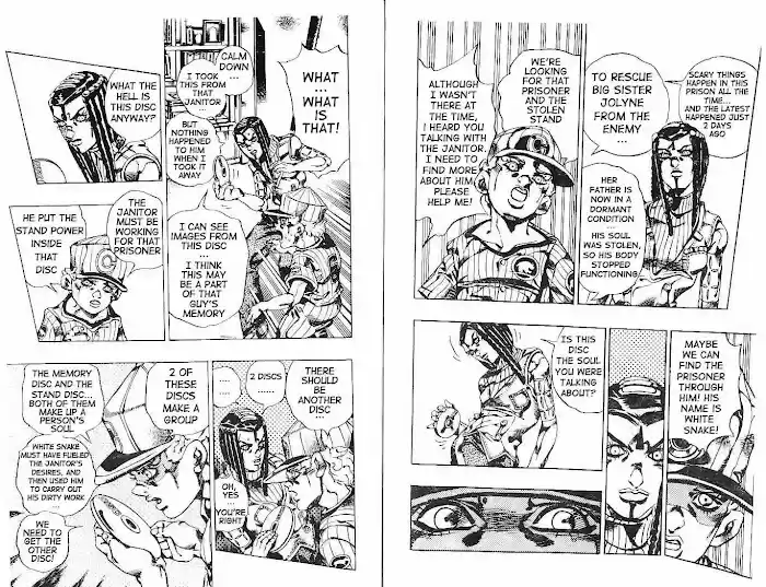 Jojo's Bizarre Adventure Chapter 618