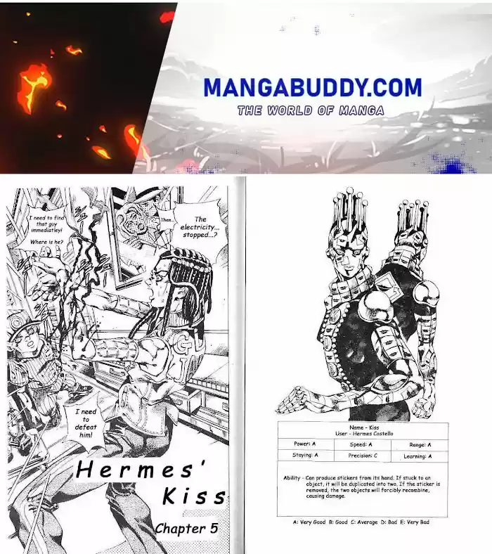 Jojo's Bizarre Adventure Chapter 619