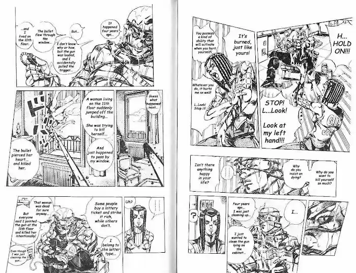 Jojo's Bizarre Adventure Chapter 619