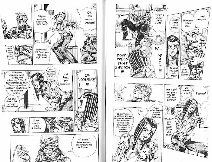 Jojo's Bizarre Adventure Chapter 619