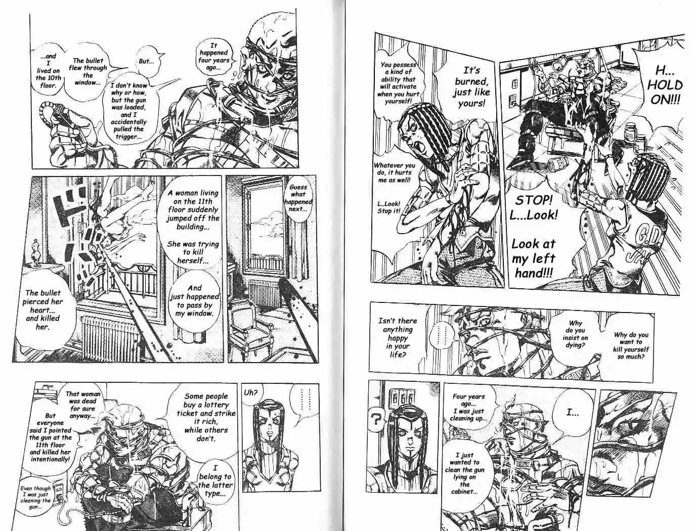 JoJo’s Bizarre Adventure Chapter 619