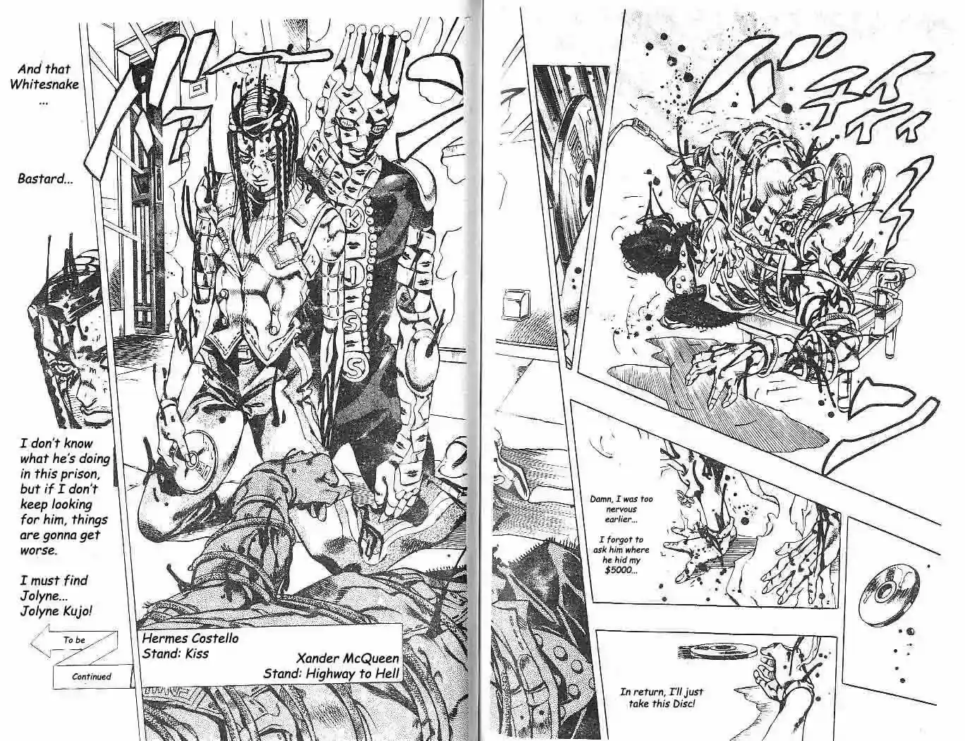 JoJo’s Bizarre Adventure Chapter 619