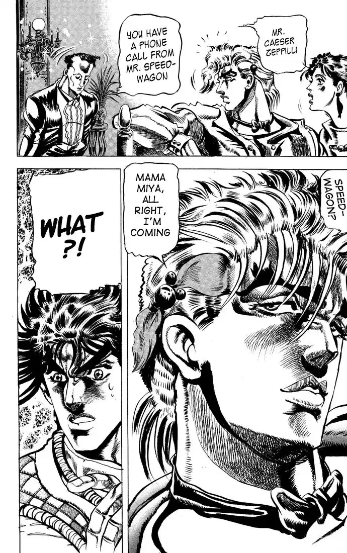 JoJo’s Bizarre Adventure Chapter 62