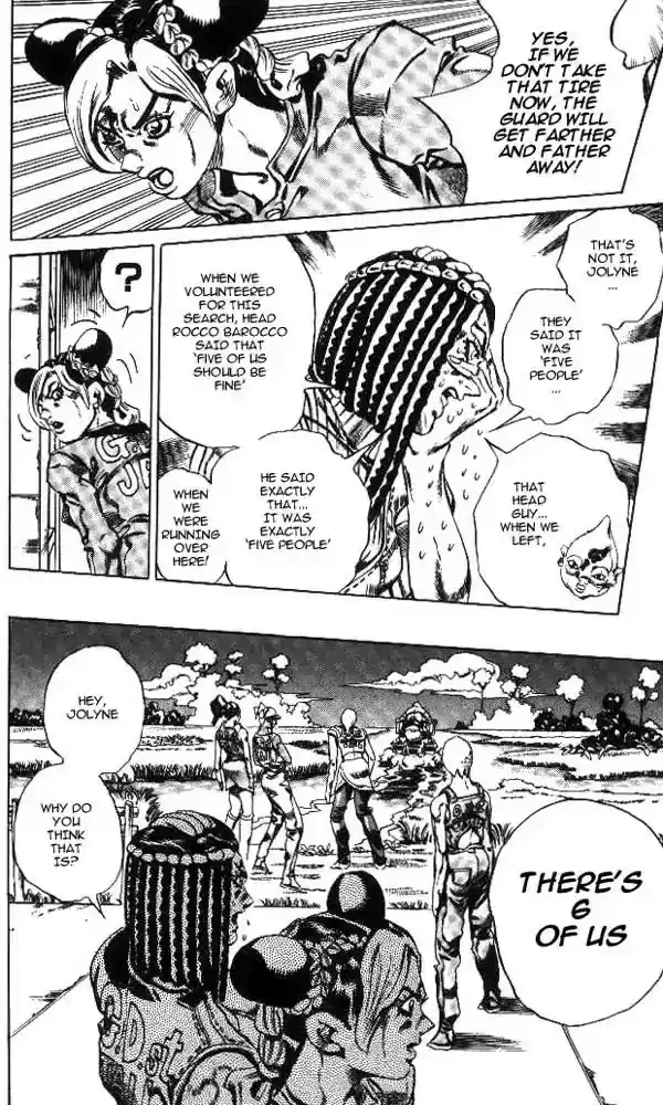Jojo's Bizarre Adventure Chapter 621